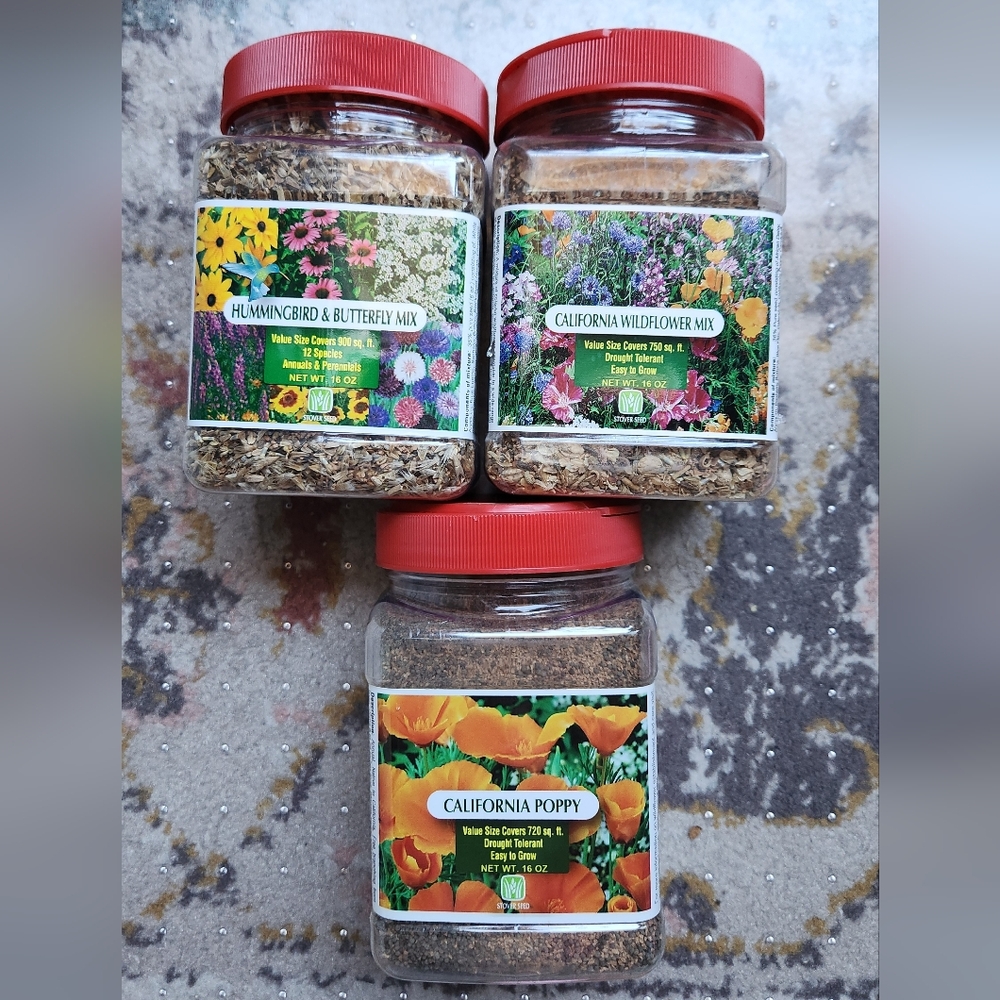 Wildflower Seed Mix Trio